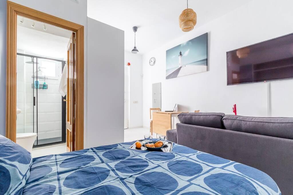 Estudio Acogedor En Zona Norte Madrid Buitenkant foto