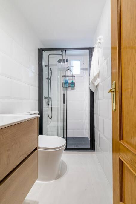 Estudio Acogedor En Zona Norte Madrid Buitenkant foto