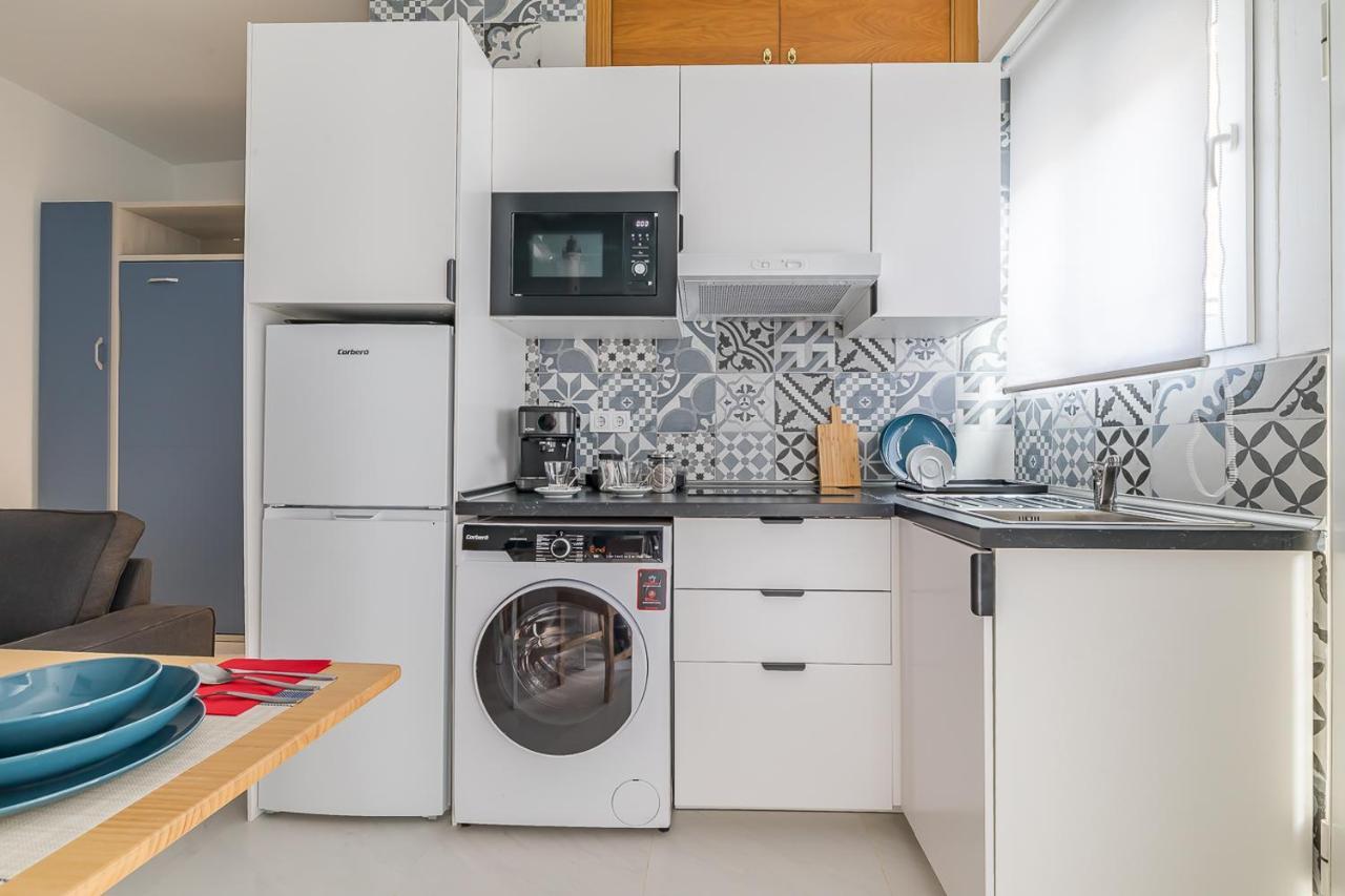 Estudio Acogedor En Zona Norte Madrid Buitenkant foto