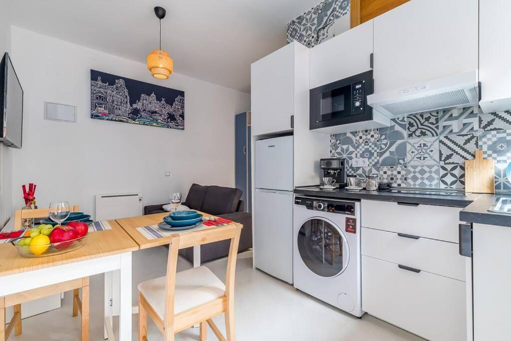 Estudio Acogedor En Zona Norte Madrid Buitenkant foto